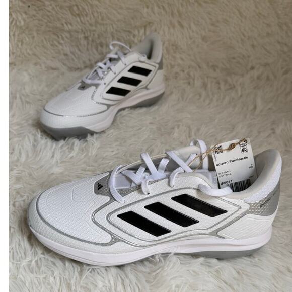Adidas Adizero Shoes - NWT Adidas Women's Adizero Purehustle 3 Sneaker, White Size 5.5 Cleats